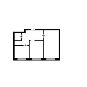 2-к квартира, вторичка, 44м2, 2/5 этаж