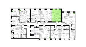 Студия квартира, вторичка, 28м2, 4/17 этаж