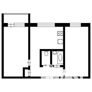 2-к квартира, вторичка, 42м2, 5/9 этаж