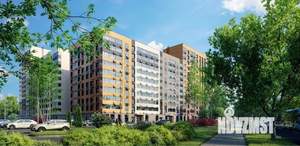 1-к квартира, строящийся дом, 30м2, 9/14 этаж
