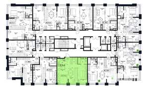 2-к квартира, вторичка, 52м2, 17/17 этаж