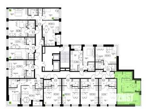 1-к квартира, вторичка, 41м2, 5/17 этаж