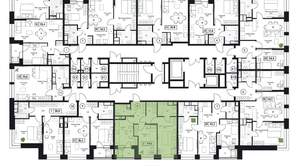 2-к квартира, вторичка, 50м2, 10/17 этаж