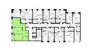 3-к квартира, вторичка, 63м2, 11/17 этаж