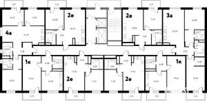 1-к квартира, вторичка, 42м2, 4/17 этаж