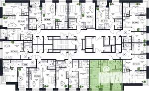 2-к квартира, вторичка, 50м2, 4/17 этаж