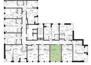 Студия квартира, вторичка, 29м2, 6/17 этаж