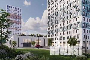 1-к квартира, строящийся дом, 41м2, 14/25 этаж