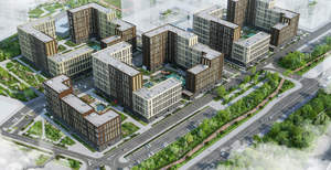 1-к квартира, строящийся дом, 38м2, 5/15 этаж