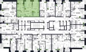 2-к квартира, вторичка, 55м2, 3/17 этаж