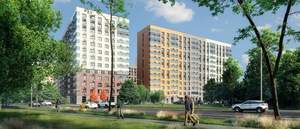 1-к квартира, строящийся дом, 34м2, 11/15 этаж