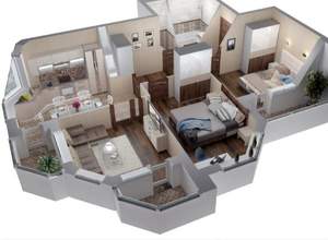 3-к квартира, вторичка, 70м2, 11/15 этаж