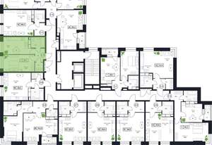 1-к квартира, вторичка, 37м2, 7/17 этаж