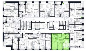 2-к квартира, вторичка, 50м2, 7/17 этаж