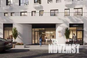 1-к квартира, строящийся дом, 42м2, 23/25 этаж