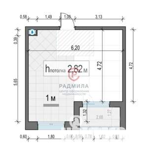 1-к квартира, сданный дом, 32м2, 7/17 этаж