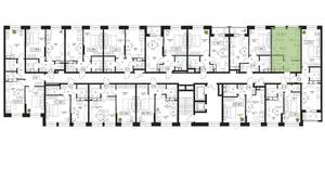 1-к квартира, вторичка, 30м2, 5/17 этаж