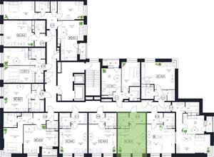 Студия квартира, вторичка, 30м2, 4/17 этаж