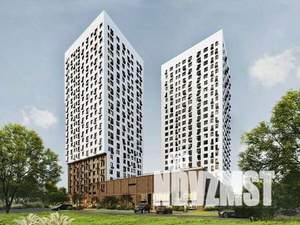 1-к квартира, строящийся дом, 47м2, 23/23 этаж