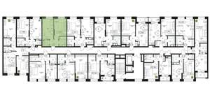 1-к квартира, вторичка, 39м2, 10/17 этаж