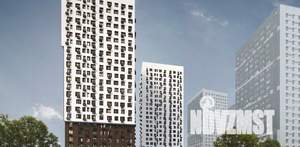 2-к квартира, строящийся дом, 62м2, 23/23 этаж