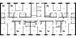 1-к квартира, вторичка, 41м2, 2/17 этаж