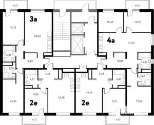 3-к квартира, вторичка, 69м2, 16/17 этаж