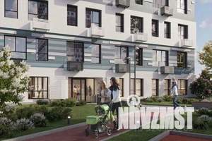 Студия квартира, строящийся дом, 32м2, 23/25 этаж