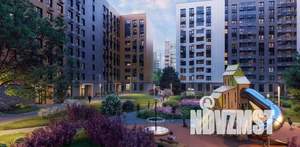 2-к квартира, строящийся дом, 53м2, 2/13 этаж
