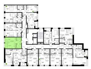 Студия квартира, вторичка, 29м2, 8/17 этаж