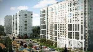 2-к квартира, строящийся дом, 58м2, 9/17 этаж