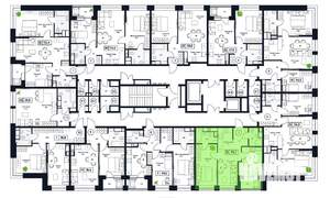2-к квартира, вторичка, 49м2, 10/17 этаж
