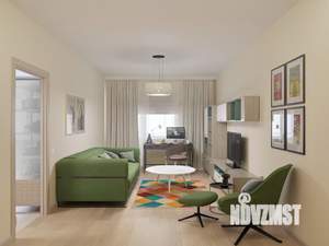 2-к квартира, вторичка, 57м2, 3/17 этаж