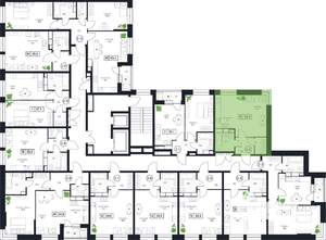 Студия квартира, вторичка, 33м2, 6/17 этаж