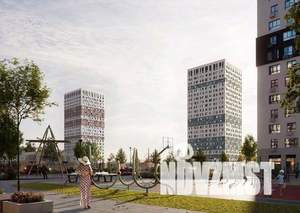 3-к квартира, строящийся дом, 56м2, 20/25 этаж