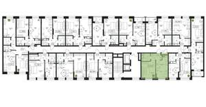 1-к квартира, вторичка, 39м2, 3/17 этаж