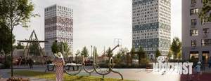 3-к квартира, строящийся дом, 70м2, 20/25 этаж