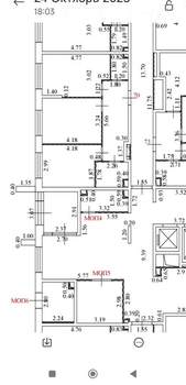 2-к квартира, сданный дом, 55м2, 1/17 этаж