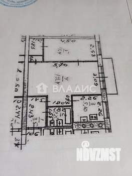 2-к квартира, вторичка, 45м2, 4/5 этаж