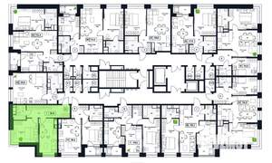 1-к квартира, вторичка, 39м2, 12/17 этаж