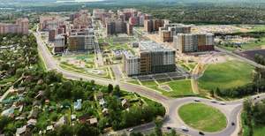 3-к квартира, строящийся дом, 70м2, 12/15 этаж