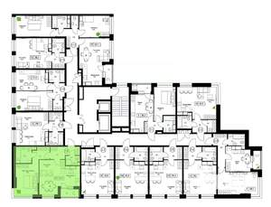 2-к квартира, вторичка, 55м2, 5/17 этаж