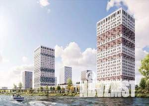 1-к квартира, строящийся дом, 38м2, 18/25 этаж