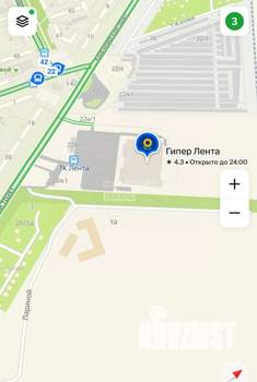 3-к квартира, вторичка, 60м2, 2/6 этаж