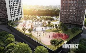 1-к квартира, строящийся дом, 37м2, 18/21 этаж