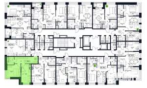 1-к квартира, вторичка, 39м2, 6/17 этаж