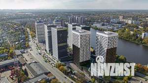 2-к квартира, строящийся дом, 64м2, 18/23 этаж