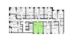 1-к квартира, вторичка, 38м2, 5/17 этаж