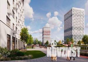 2-к квартира, строящийся дом, 43м2, 10/25 этаж