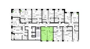 1-к квартира, вторичка, 38м2, 3/17 этаж